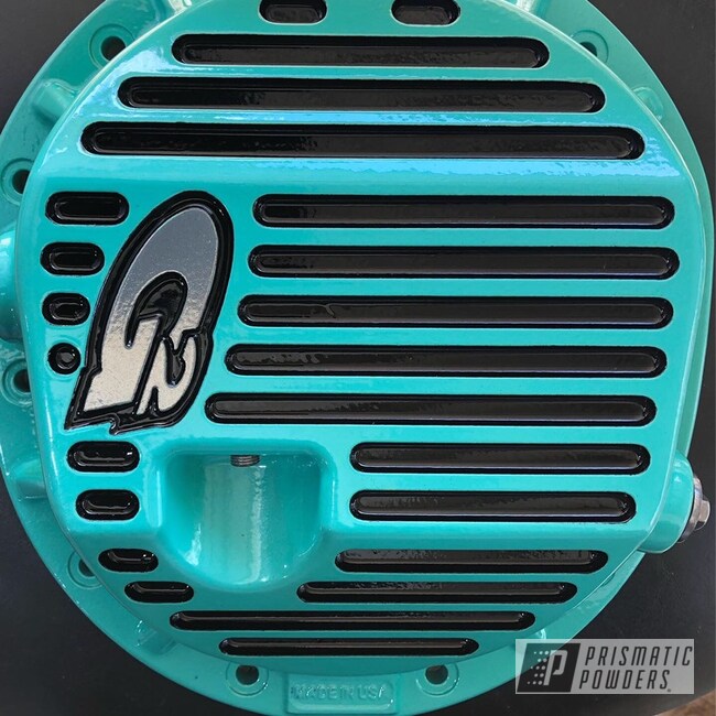Teal Differential Cover