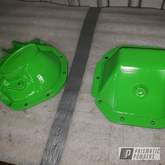 Powder Coated 1995 Jeep Wrangler Differential Covers | Prismatic Powders