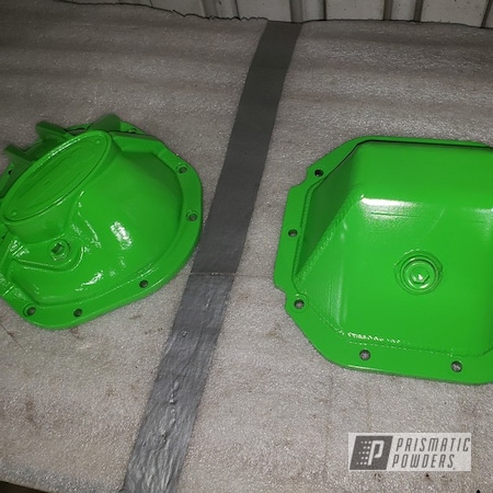 Powder Coating: Kiwi Green PSS-5666,diff cover,Differential Cover,Jeep,1995 Jeep,Wrangler,Off-Road,Wrangler YJ