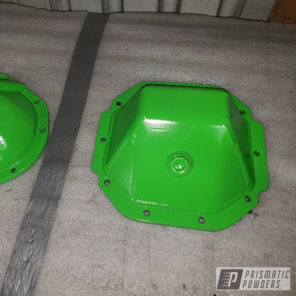 Powder Coated 1995 Jeep Wrangler Differential Covers Prismatic Powders