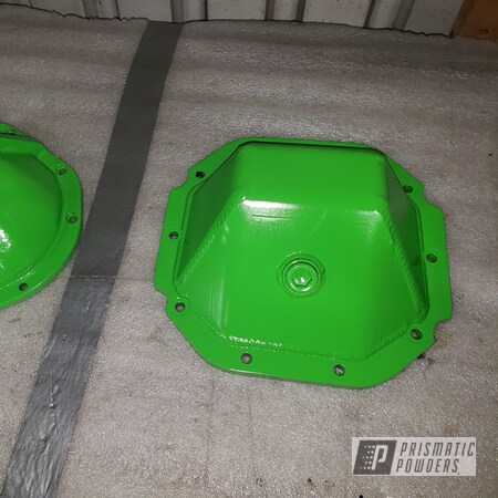 Powder Coating: Off-Road,diff cover,Differential Cover,Jeep,1995 Jeep,Kiwi Green PSS-5666,Wrangler,Wrangler YJ