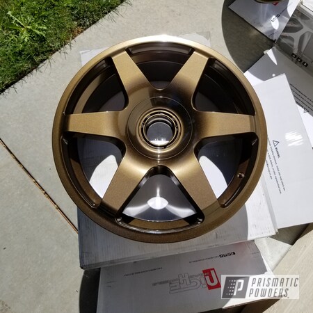 Powder Coating: Bronze Chrome PMB-4124,17" Wheels,Automotive,17s,Audi,Wheels