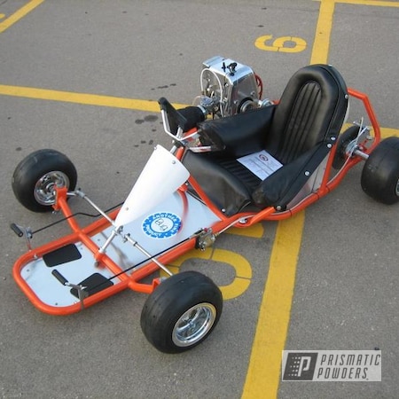 Powder Coating: Go Kart,Go Kart Frame,Go Cart,New Tucker Orange PMB-4209,Racing