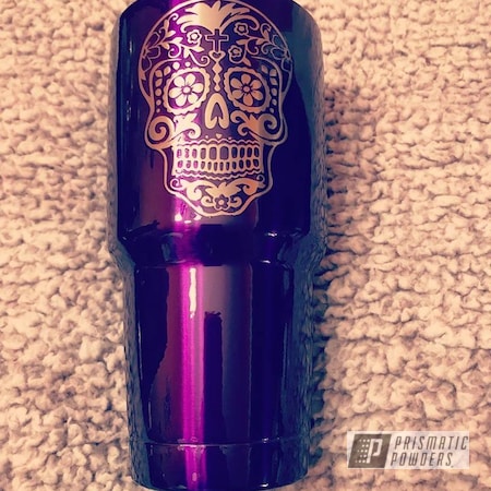 Powder Coating: Custom,Lollypop Purple PPS-1505,Tumbler,cup,Lifestyle,Ozark Trail,Stainless,30oz