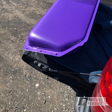 Powder Coated Purple Custom Car Frame