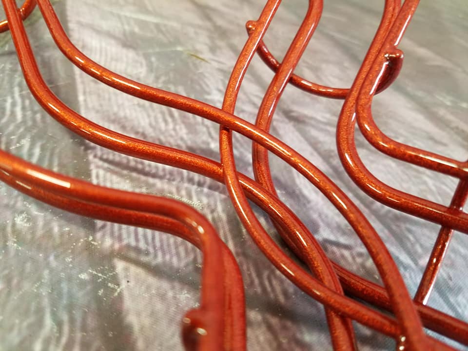 Powder Coating Pinball Rails Powder Coated Pinball Machine Parts | Prismatic Powders