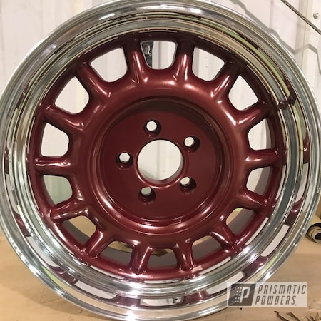 Powder Coating: Toreador Red PMB-2753,15" Wheel,Automotive,Wheels