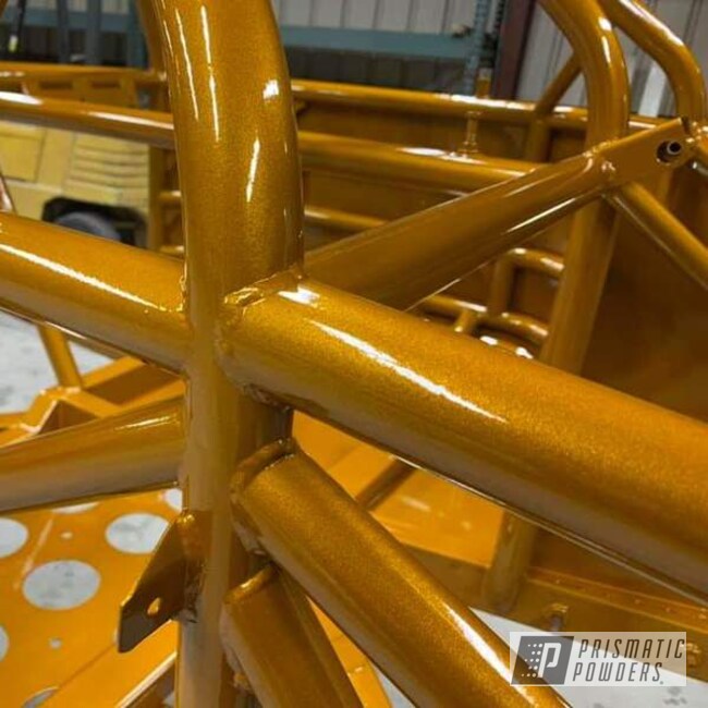 Powder Coated Circle Track Race Car Chassis