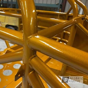 Powder Coated Circle Track Race Car Chassis