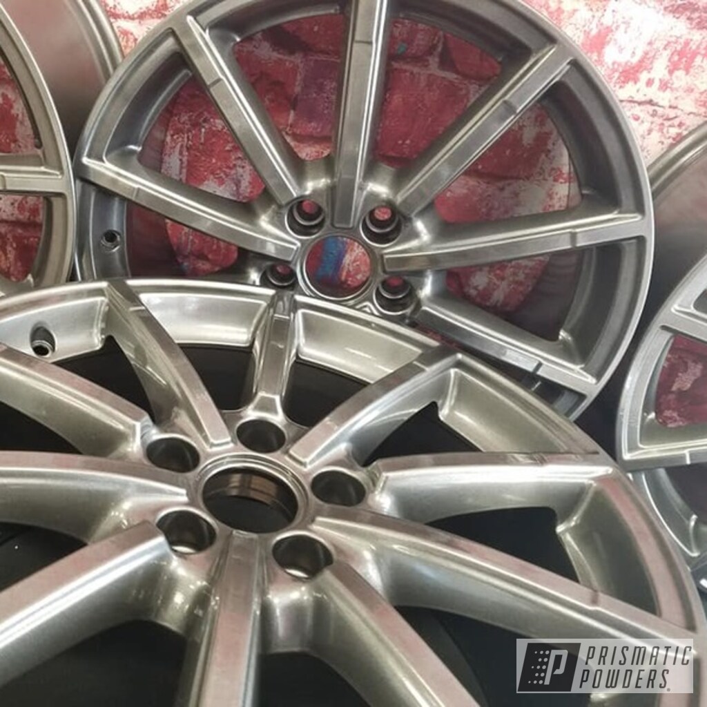 18 Aluminum Wheels Coated With Clear Vision And Kingsport
