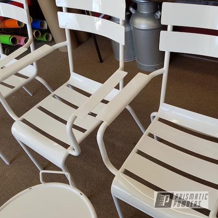 Powder Coating: Gloss White PSS-5690,Outdoor Decor,Lawn Chairs,Patio Chairs,Patio Furniture,Miscellaneous