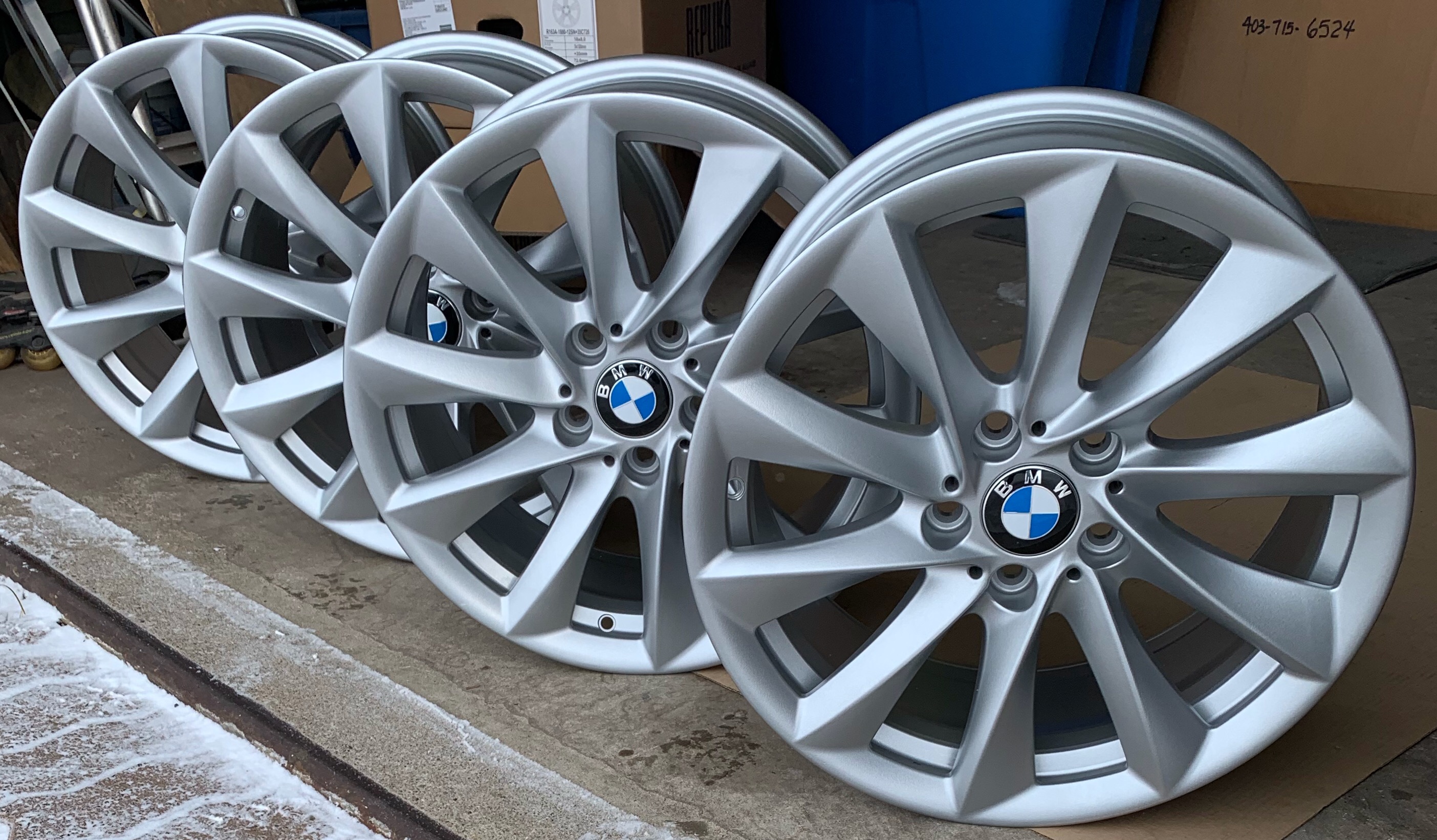 Powder Coated BMW Wheels | Prismatic Powders