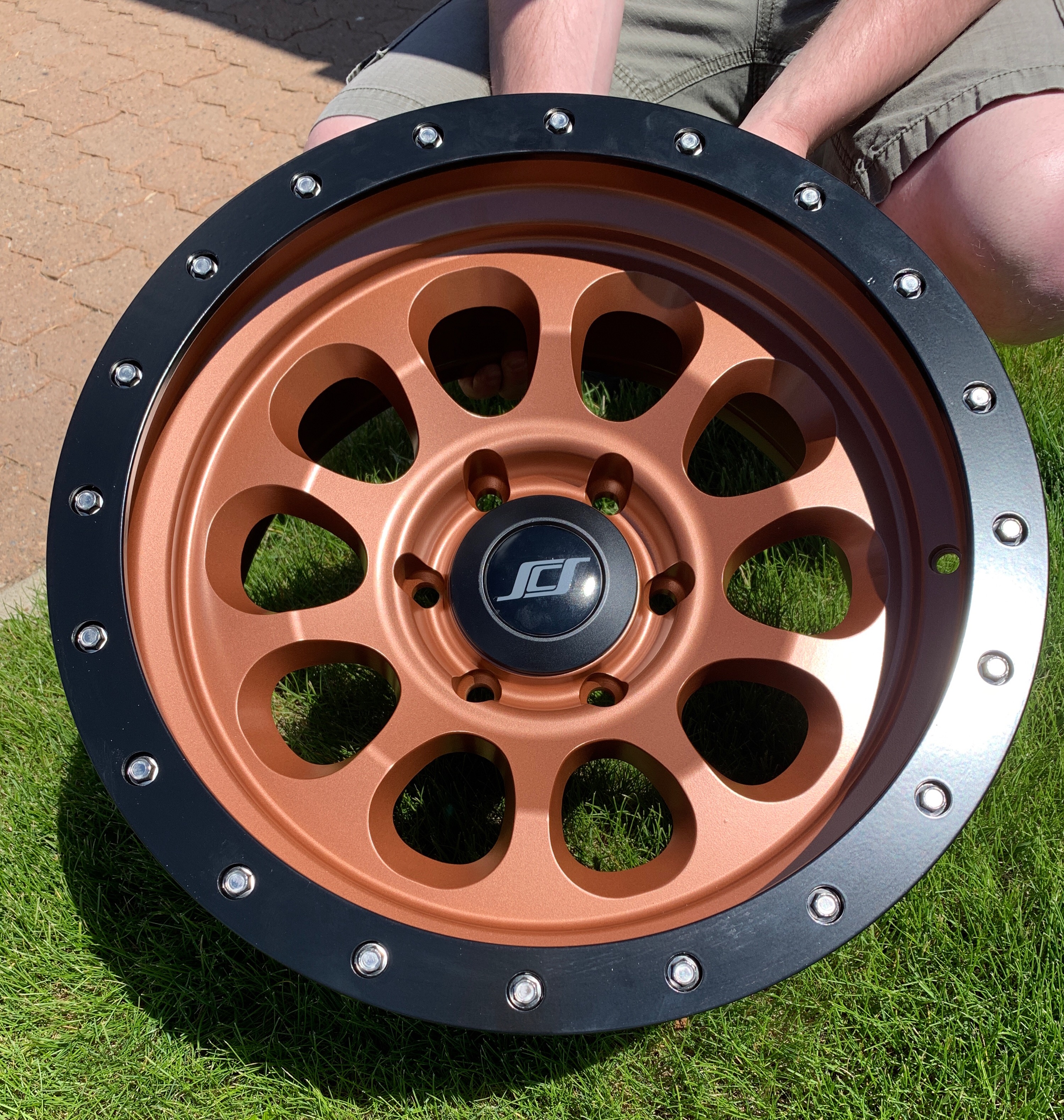 Two Tone Truck Wheels featuring Matte Black and Canyon Copper II ...