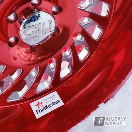 Powder Coating: 20" Aluminum Wheels,20",Deep Red PPS-4491,Clear Vision PPS-2974,Automotive,Wheels