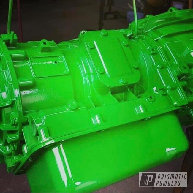 Powder Coated Green Tuck Engine