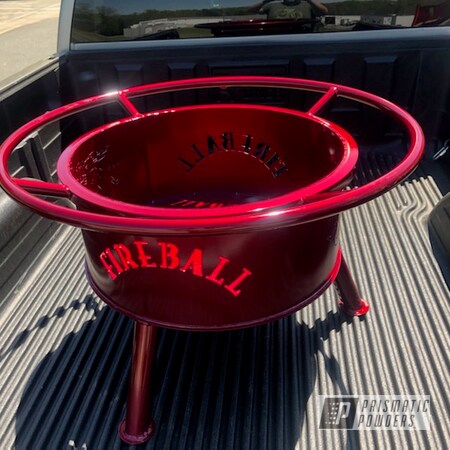 Powder Coating: Firepit,Fireball,Illusion Cherry PMB-6905,Clear Vision PPS-2974