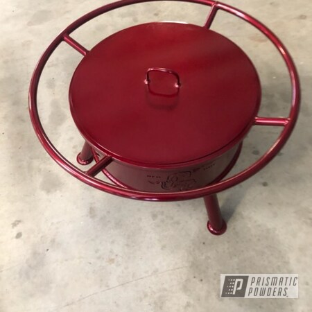 Powder Coating: Firepit,Fireball,Illusion Cherry PMB-6905,Clear Vision PPS-2974
