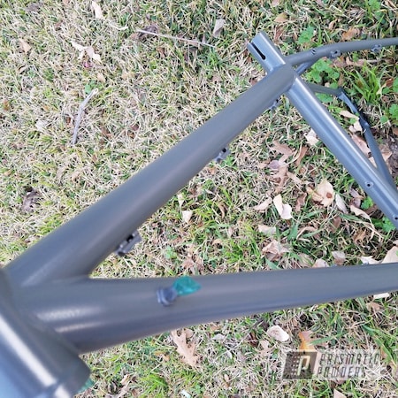 Powder Coating: Flat Gravel Grey PSB-6975,Bicycles,Bicycle Frame