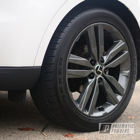 Powder Coating: Evo Grey PMB-5969,Lexus,Automotive,Wheels