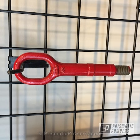 Powder Coating: Tools,York Red PSB-5329,Tow Hook,Automotive