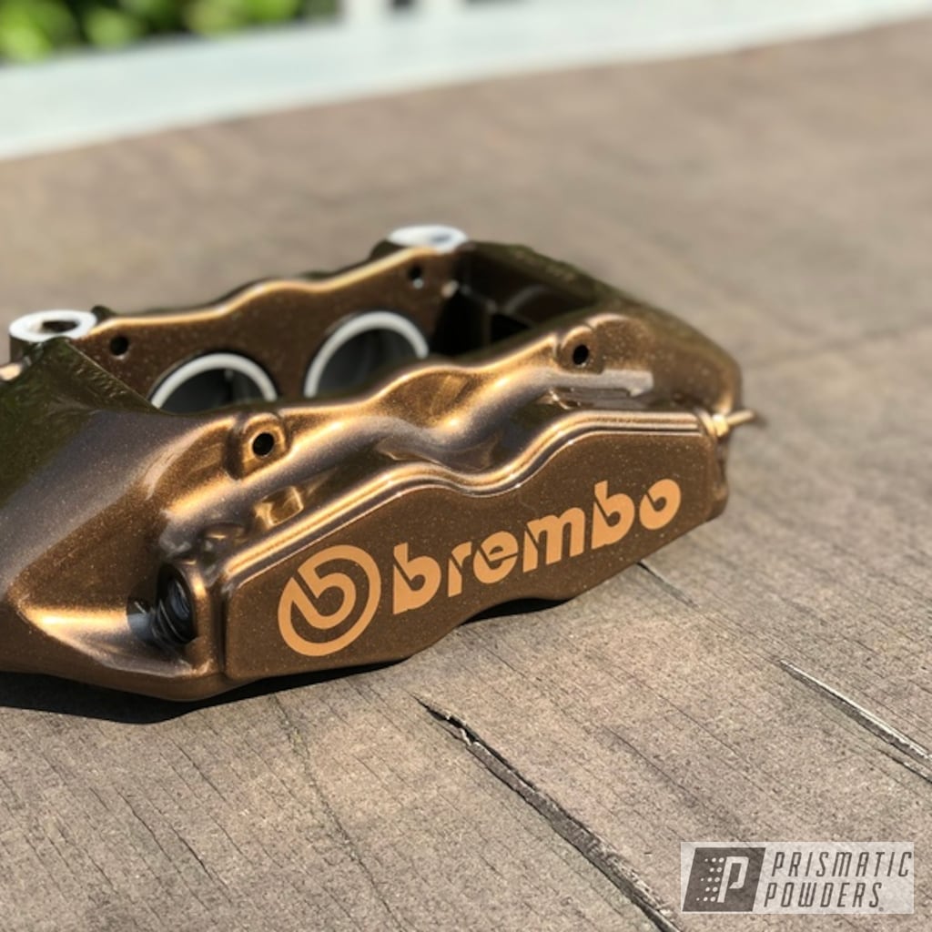 Brembo Brake Calipers coated in Clear Vision and Bronze Chrome