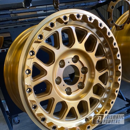 Powder Coating: Anodized Gold PPB-2262,Automotive,Wheels