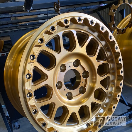 Powder Coating: Anodized Gold PPB-2262,Automotive,Wheels
