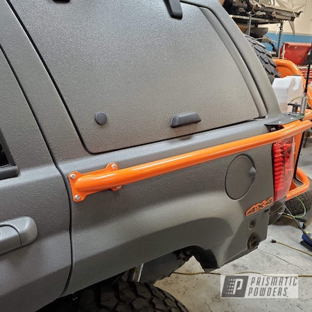 Powder Coating: Automotive,Just Orange PSS-4045,Jeep,Jeep Bumper