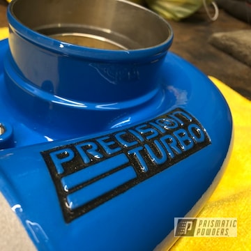Powder Coated Blue Precision Turbo