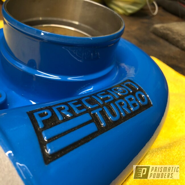 Precision Turbo coated with Playboy Blue and Kingsport Grey