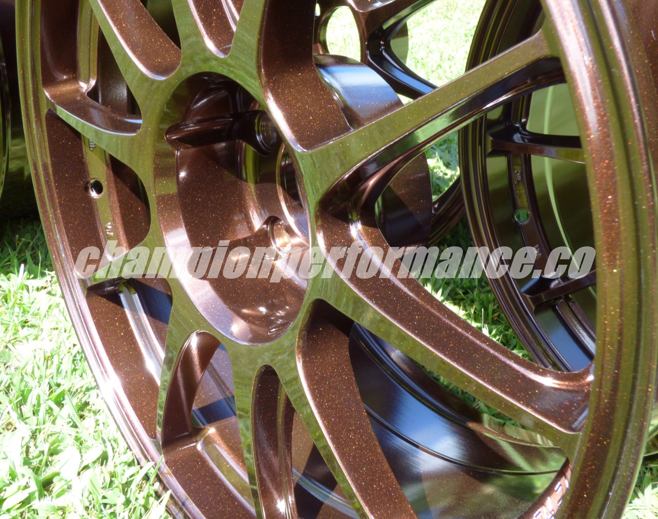 Alloy Rims with Lazer Copper | Prismatic Powders