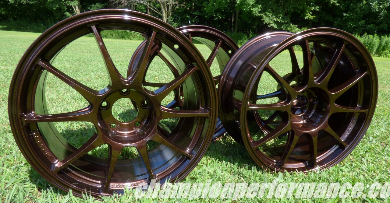 Alloy Rims with Lazer Copper | Prismatic Powders