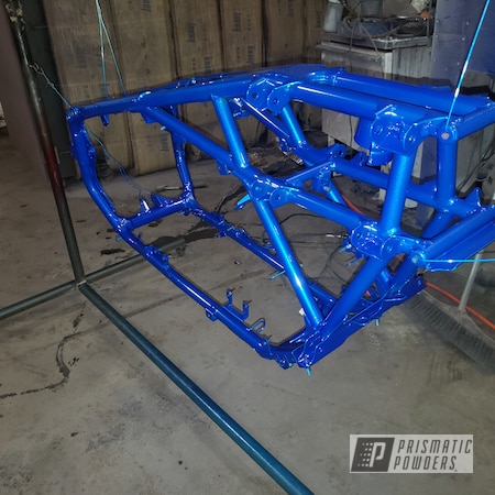 Powder Coating: Custom Frame,Clear Vision PPS-2974,Illusion Blueberry PMB-6908,Automotive