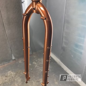 Powder Coated Copper Custom Bicycle Parts