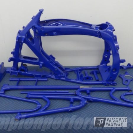 Powder Coating: RAL 5002 Ultramarine Blue,Automotive,ATV,Yamaha,ATV Parts