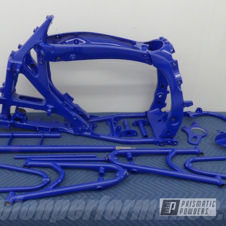 Powder Coating: RAL 5002 Ultramarine Blue,Yamaha,Automotive,ATV Parts,ATV