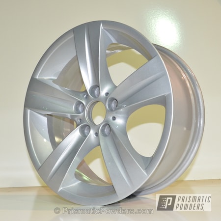 Powder Coating: Clear Vision PPS-2974,Porsche Silver PMS-0439,Wheels