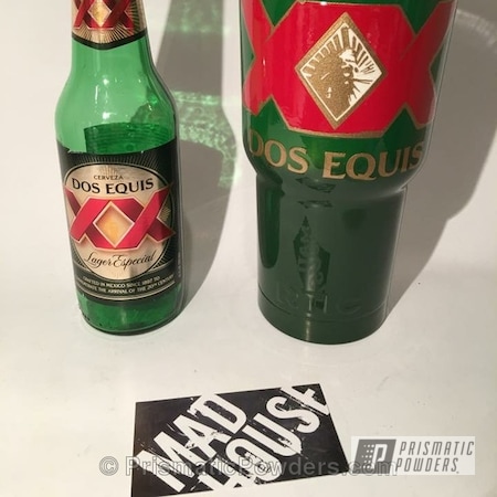 Powder Coating: Really Red PSS-4416,Tumbler,Dos Equis Cup Replica,Miscellaneous,Hunter Green PSS-1610