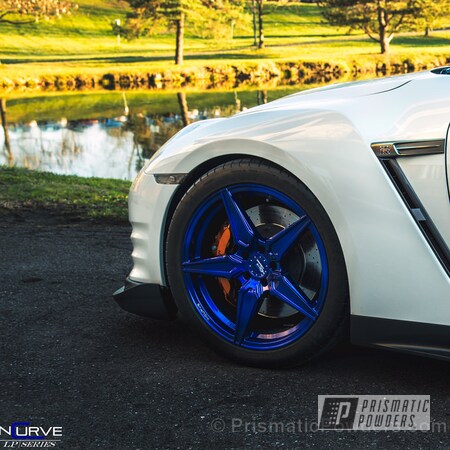 Powder Coating: Wheels,Automotive,Incurve Custom Wheels,Bentley Blue PPB-4711
