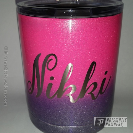 Powder Coating: Tumbler,COSMIC CLEAR UPB-2465,Lollypop Purple PPS-1505,Sassy PSS-3063,Miscellaneous