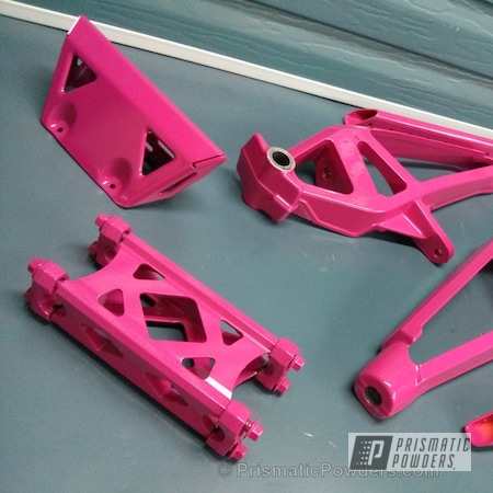 Powder Coating: Snowmobile Parts,Snowmobile,Miscellaneous,Arctic Cat,Passion Pink PSS-4679
