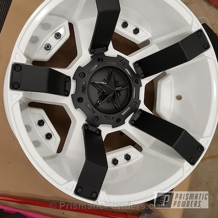 Powder Coating: Gloss White PSS-5690,Custom Wheel,XDRockstar,Rockstar,Wheels