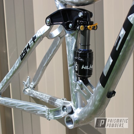 Powder Coating: Bicycles,Clear Vision PPS-2974,Single Powder Application,Clear Coat,Lenz Sport Bikes #6103