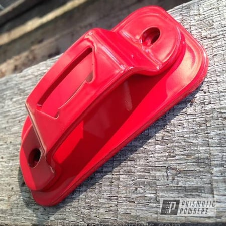 Powder Coating: Miscellaneous,Astatic Red PSS-1738,Single Powder Application,Solid Tone,Jeep Bottle Opener