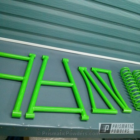 Powder Coating: Racer Green PSS-4531,Snowmobile Parts,Miscellaneous,Clear Vision PPS-2974