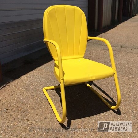 Powder Coating: Electric Yellow PSS-2834,Furniture