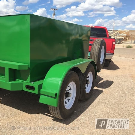 Powder Coating: Fuel Trailer,Clear Vision PPS-2974,Tractor Green PSS-4517,Trailer,Miscellaneous