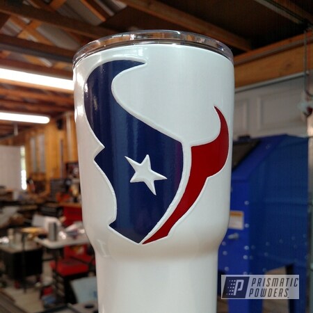 Powder Coating: Sierra Blue PSB-4719,Tumbler,Really Red PSS-4416,RTIC,Houston Texans,Miscellaneous
