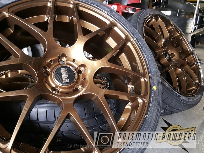 Powder Coating: Wheels,Clear Vision PPS-2974,Bronze,VMR Wheels,powder coated,Clear Top Coat