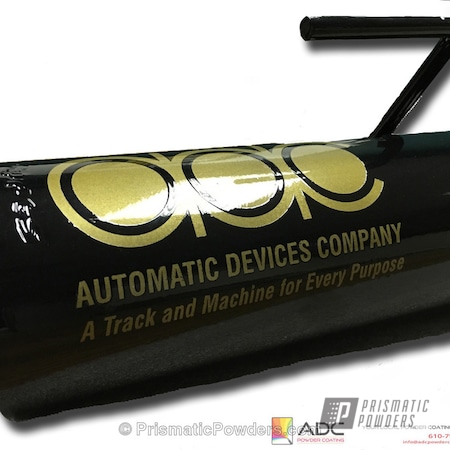 Powder Coating: Ink Black PSS-0106,Gold,Exhaust Tip,Black,Automotive,powder coated,automobile
